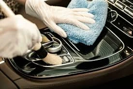 Mobile interior car detailing